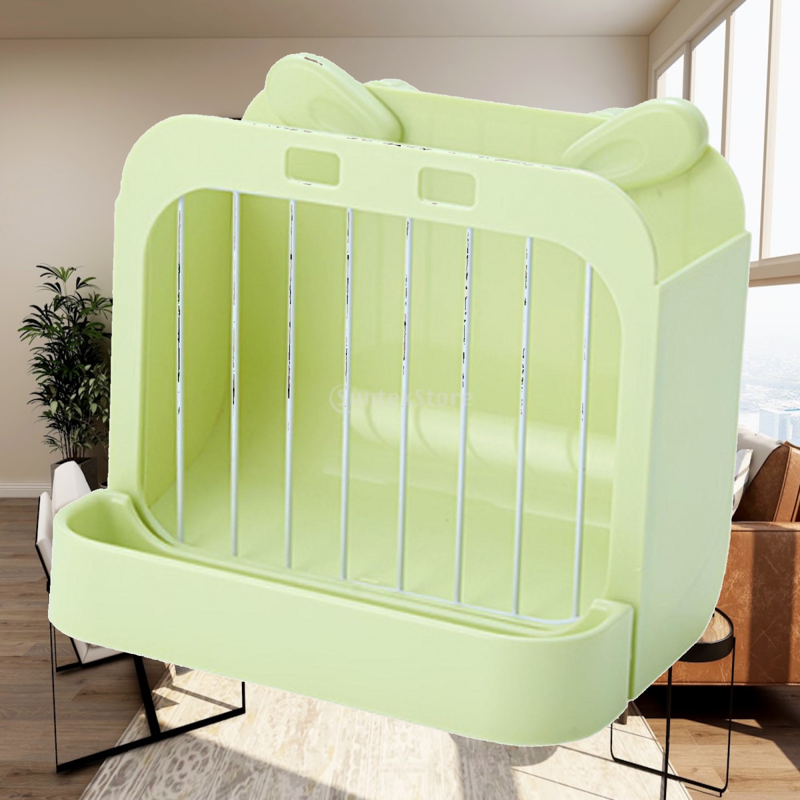 Rabbit Pellet Feeder - Comedouro de Feno para Coelhos em