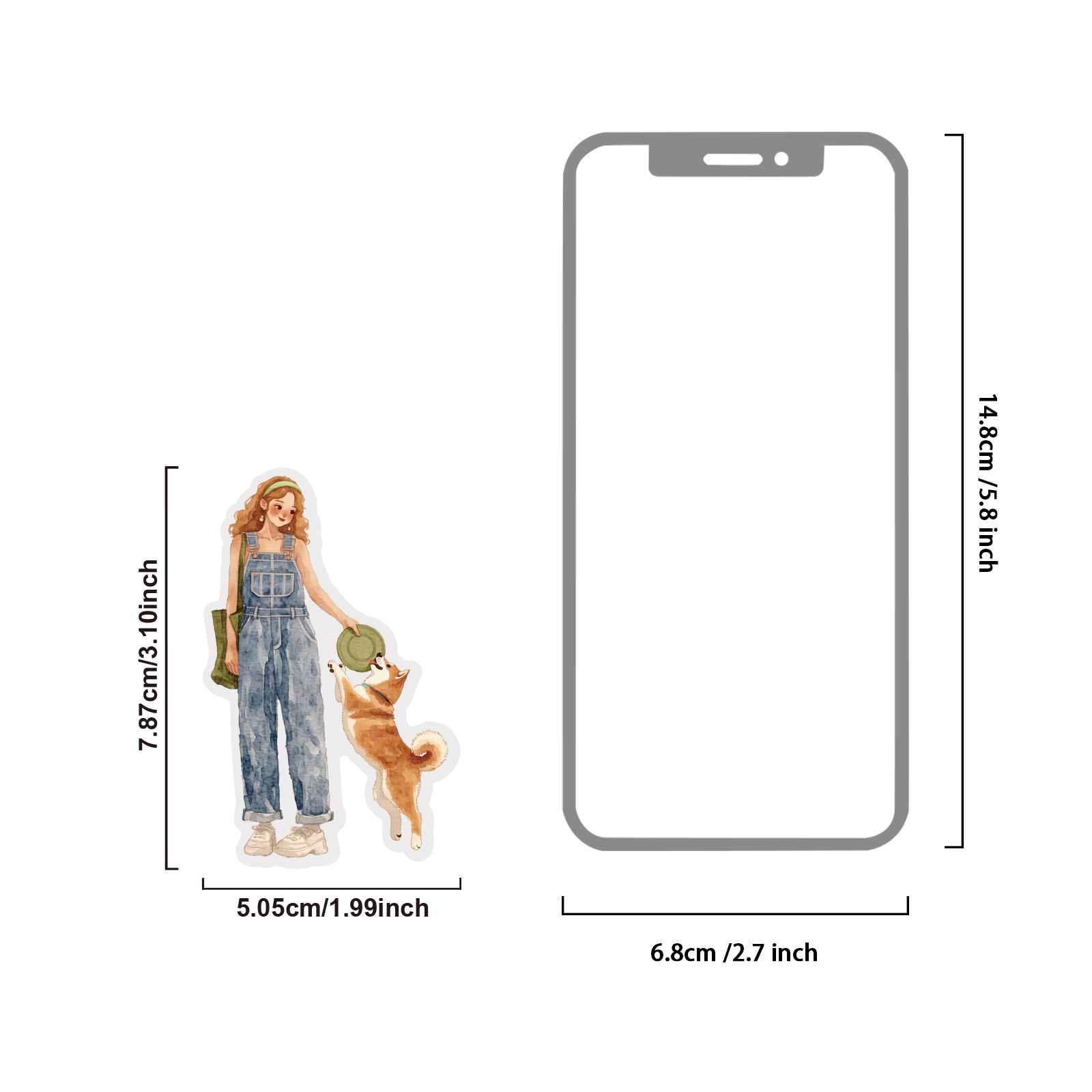 Etori Life 15Pcs Adesivos de A - Pet Supplies Gift Card avaliação e preço